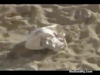 Thesandfly สมัครเล่น ชายหาด ซุปเปอร์ เพศ!