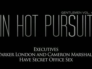Executives 帕克 伦敦 和 卡梅伦 marshall 有 办公室 性别